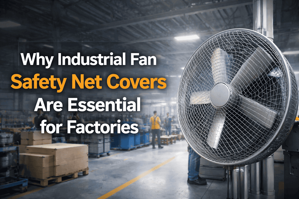 Industrial Fan Safety Net Covers