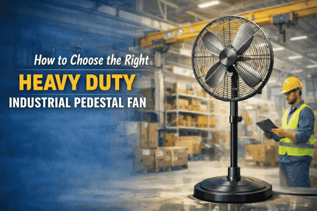 Heavy Duty Industrial Pedestal Fan cover