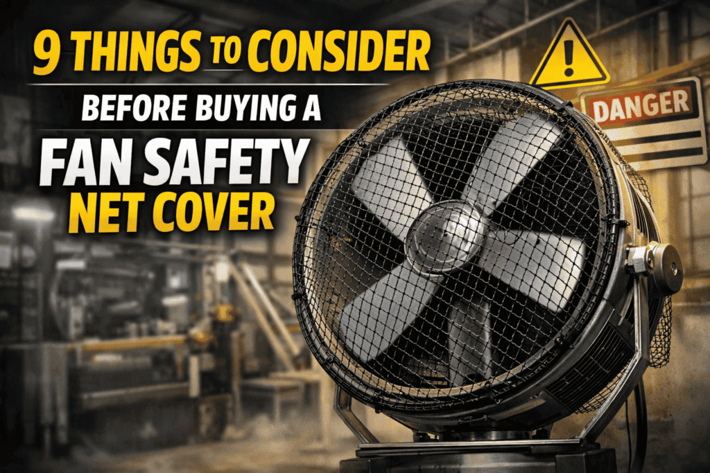 Industrial Fan Safety Net Cover