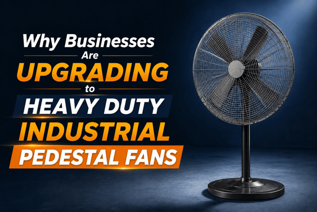 heavy duty industrial pedestal fans