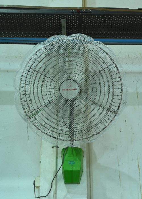 HDPE fan safety net cover